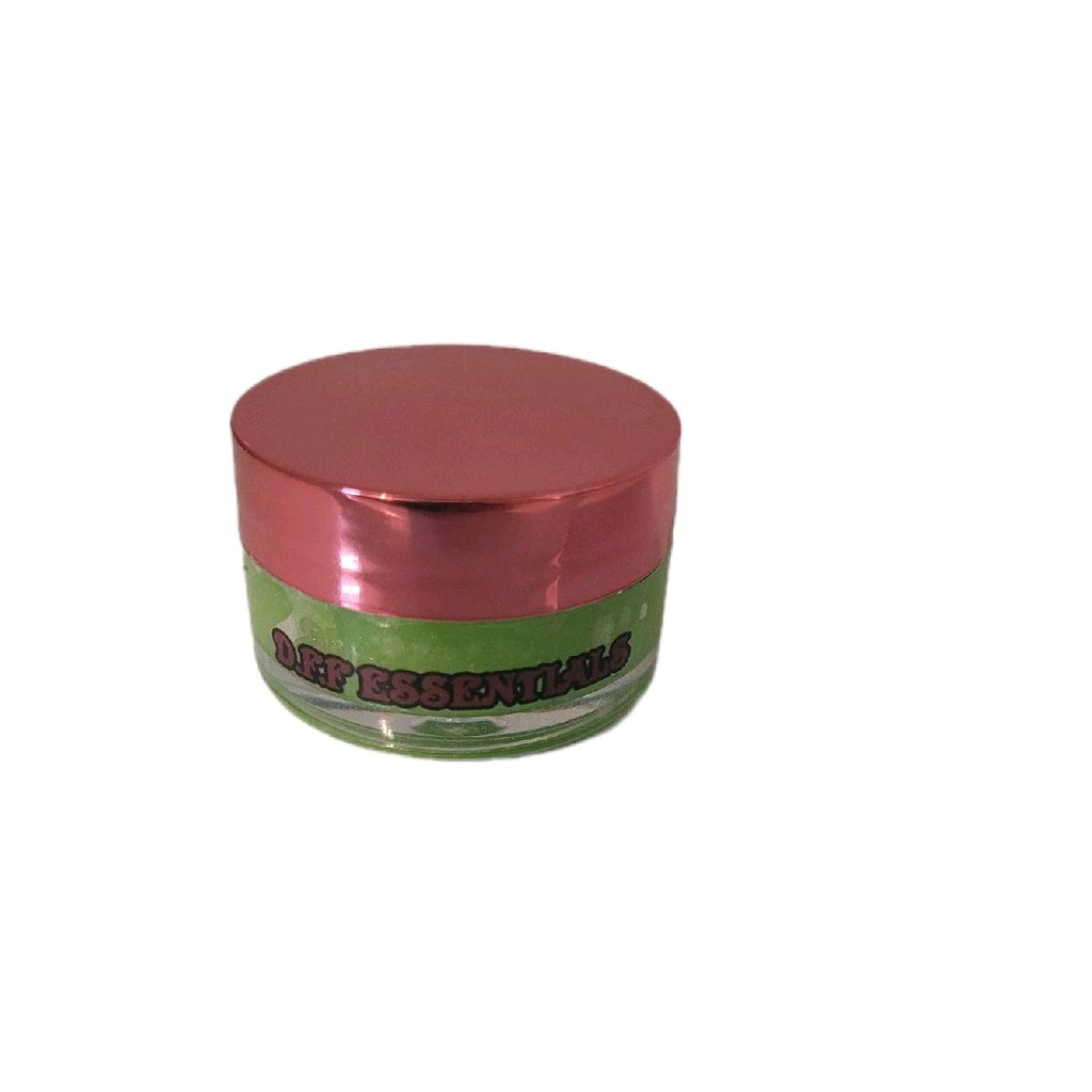 "Hulk" fruity EDIBLE LIP SCRUB (green apple scented)