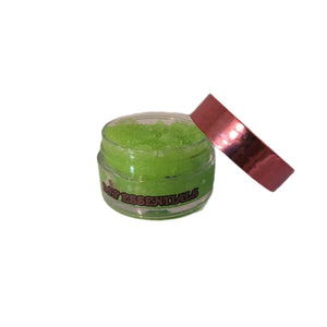 "Hulk" fruity EDIBLE LIP SCRUB (green apple scented)