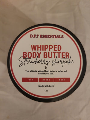 D.F.F ESSENTIALS STRAWBERRY SHORTCAKE BODY BUTTER