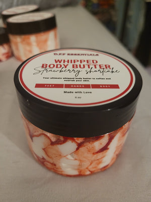 D.F.F ESSENTIALS STRAWBERRY SHORTCAKE BODY BUTTER