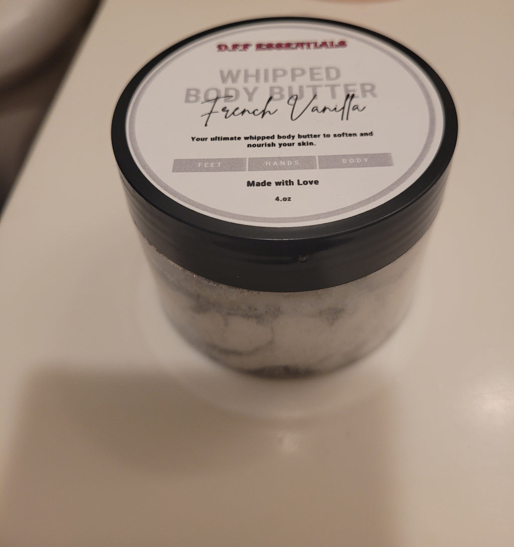 D.F.F ESSENTIALS FRENCH VANILLA BLING BODY BUTTER