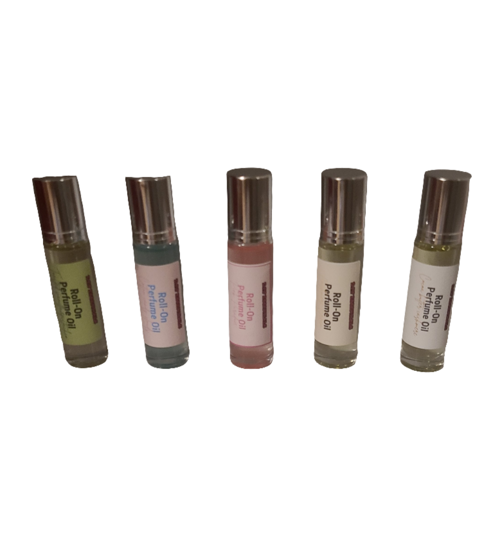 Roll-on perfume oils