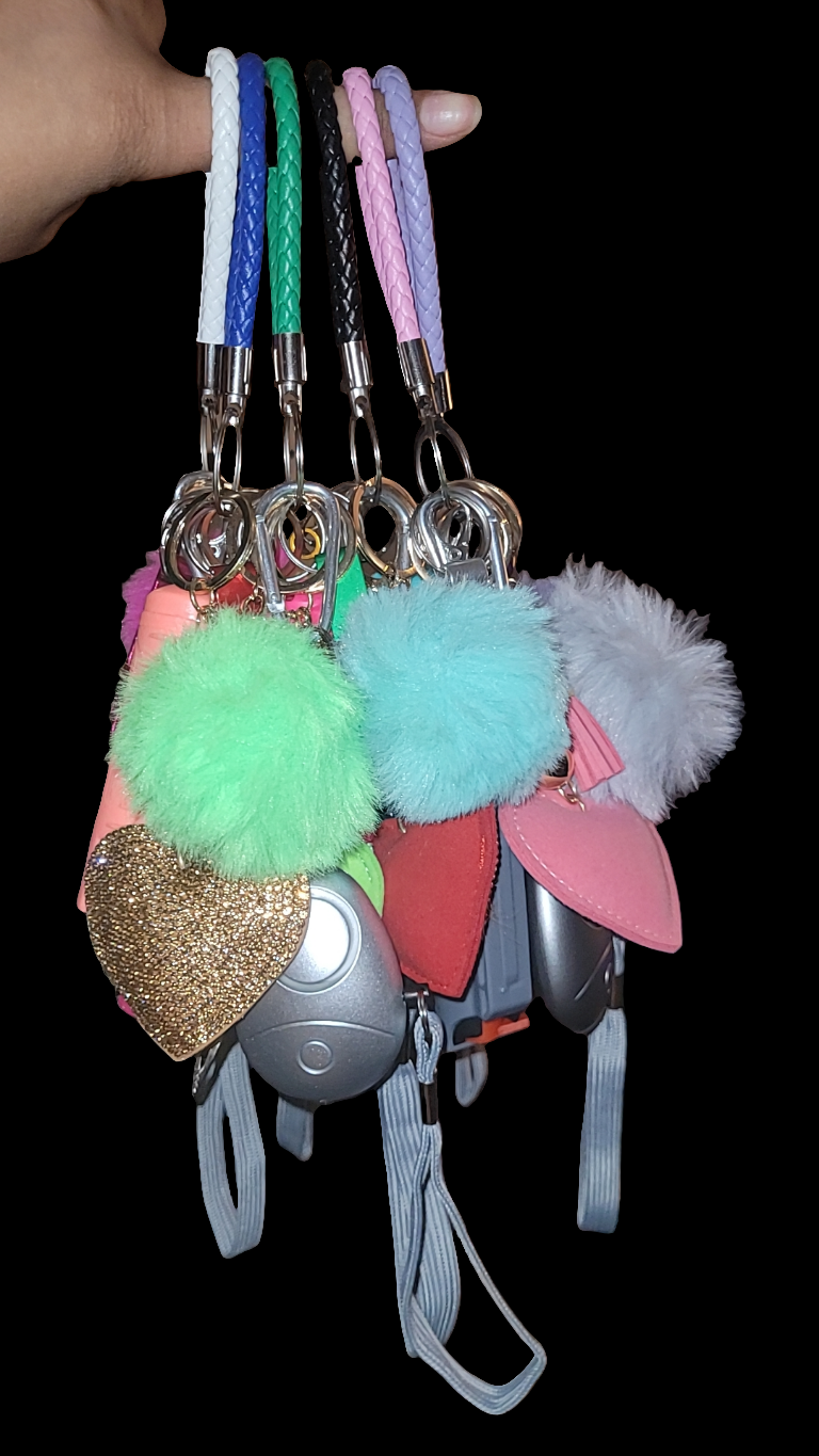 Mix and Match Collection Safety keychain