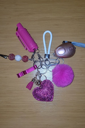 Mix and Match Collection Safety keychain