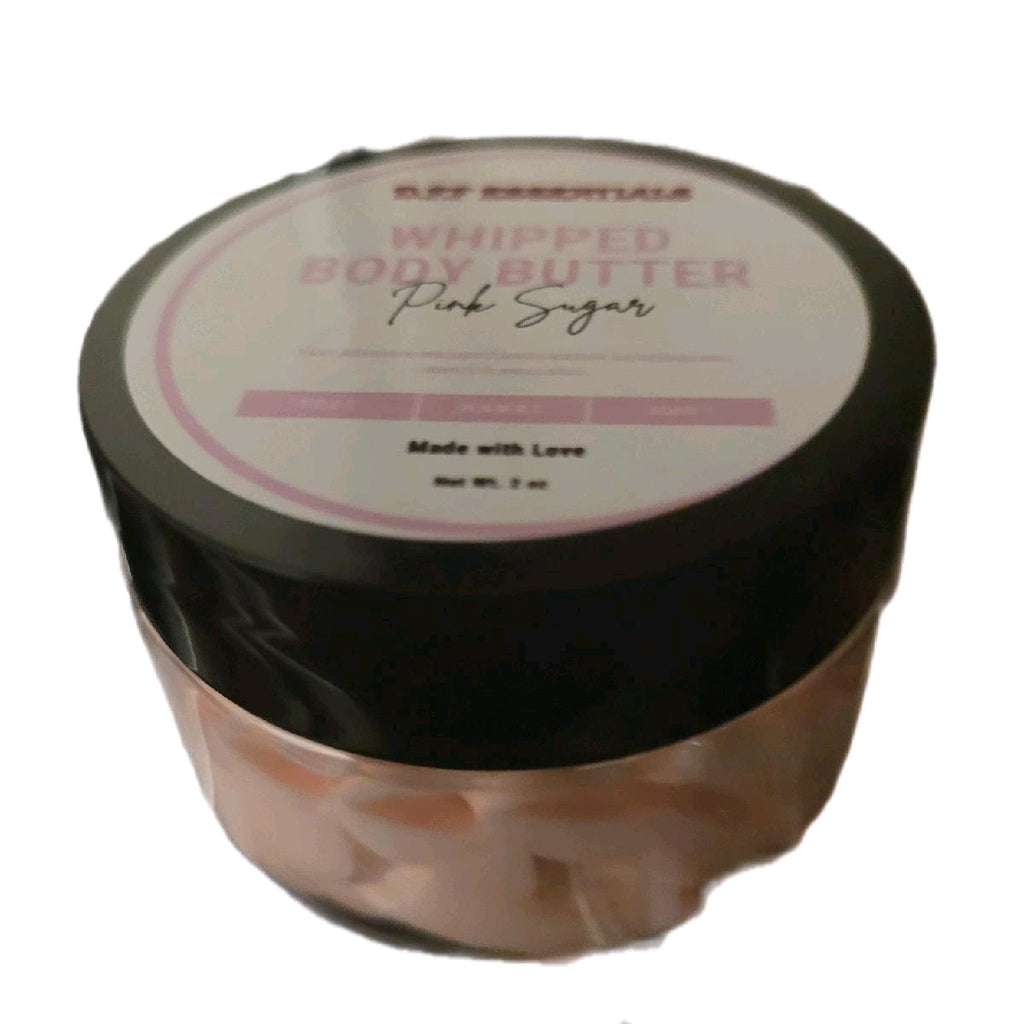 Pink sugar body butter