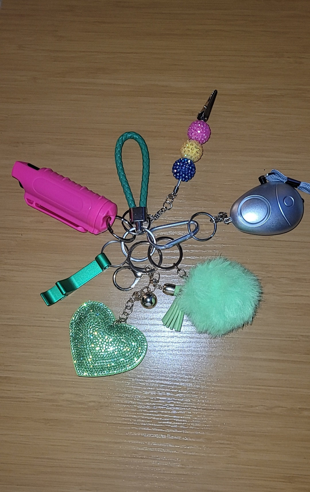 Mix and Match Collection Safety keychain