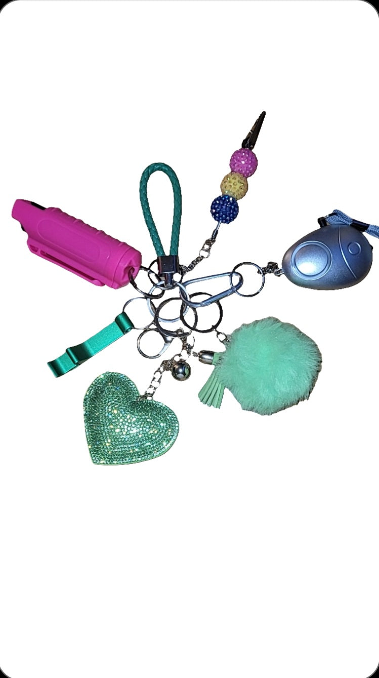 Mix and Match Collection Safety keychain