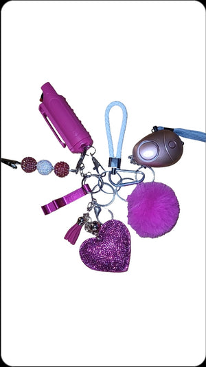 Mix and Match Collection Safety keychain