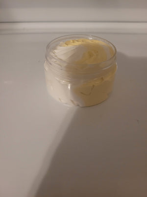 Pina colada whipped body butter