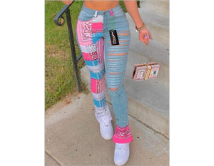 Bandana Patch Pants