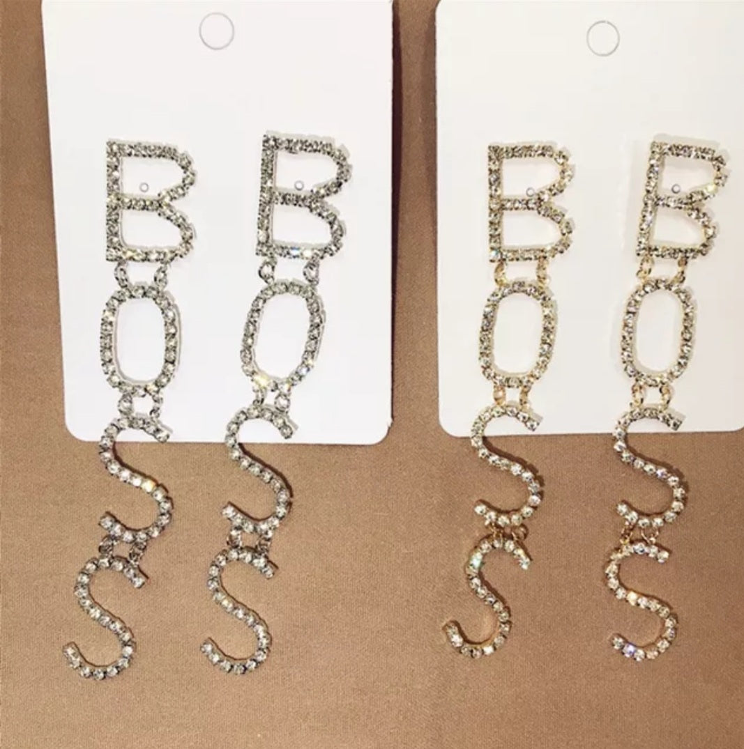 Boss Bling Earings