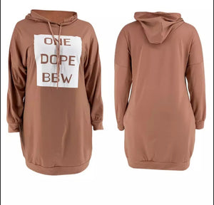 ONE DOPE BBW Plus Size Sweater Dress