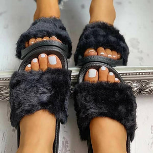 Black Fur Slides