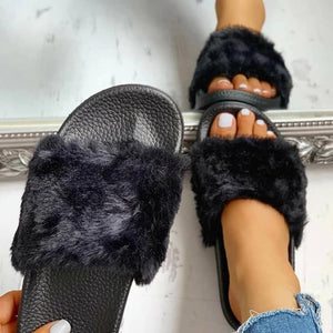 Black Fur Slides