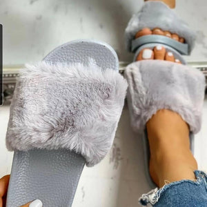 Grey Fur Slides